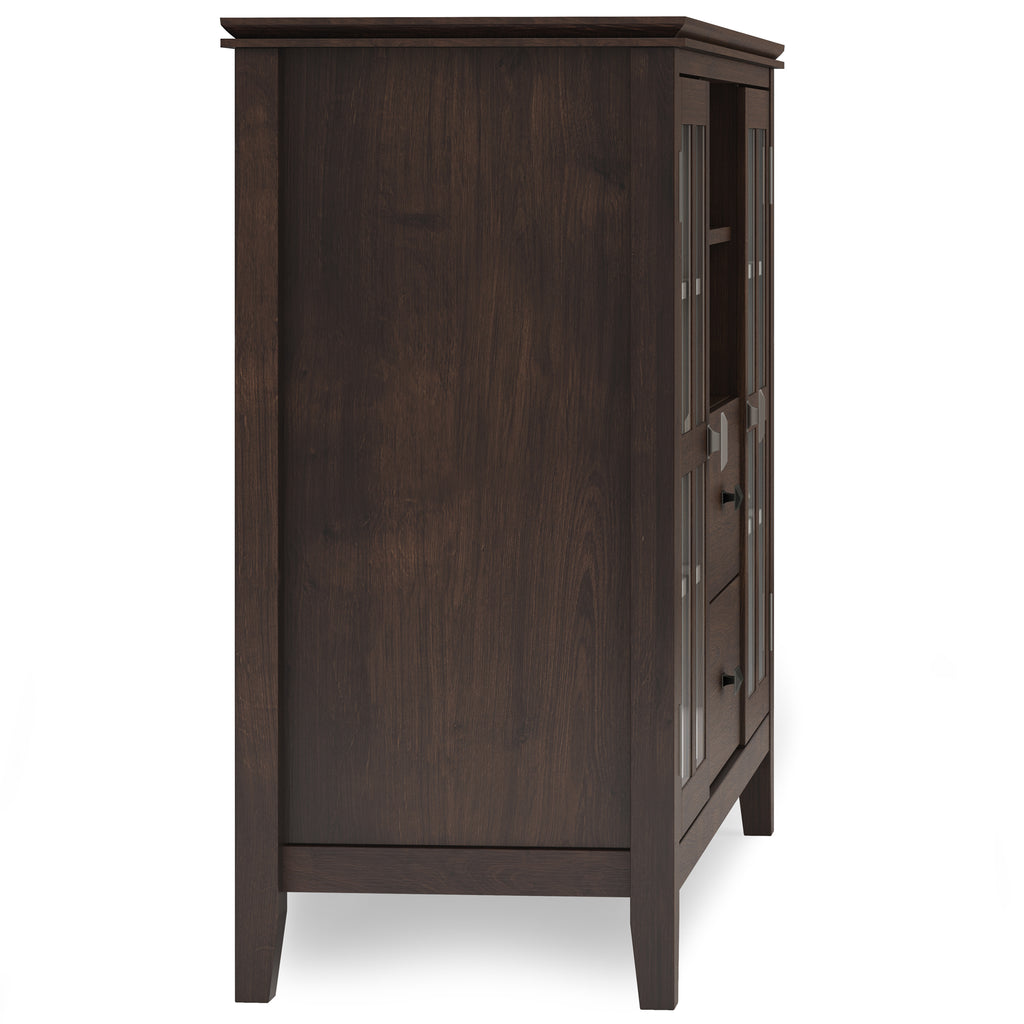 Artisan 53 Inch Wide Solid Wood Tall TV Stand