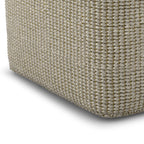Zelma Square Woven Outdoor / Indoor Pouf
