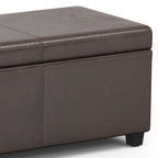 Avalon 54 Inch Wide Extra Large Storage Ottoman Bench