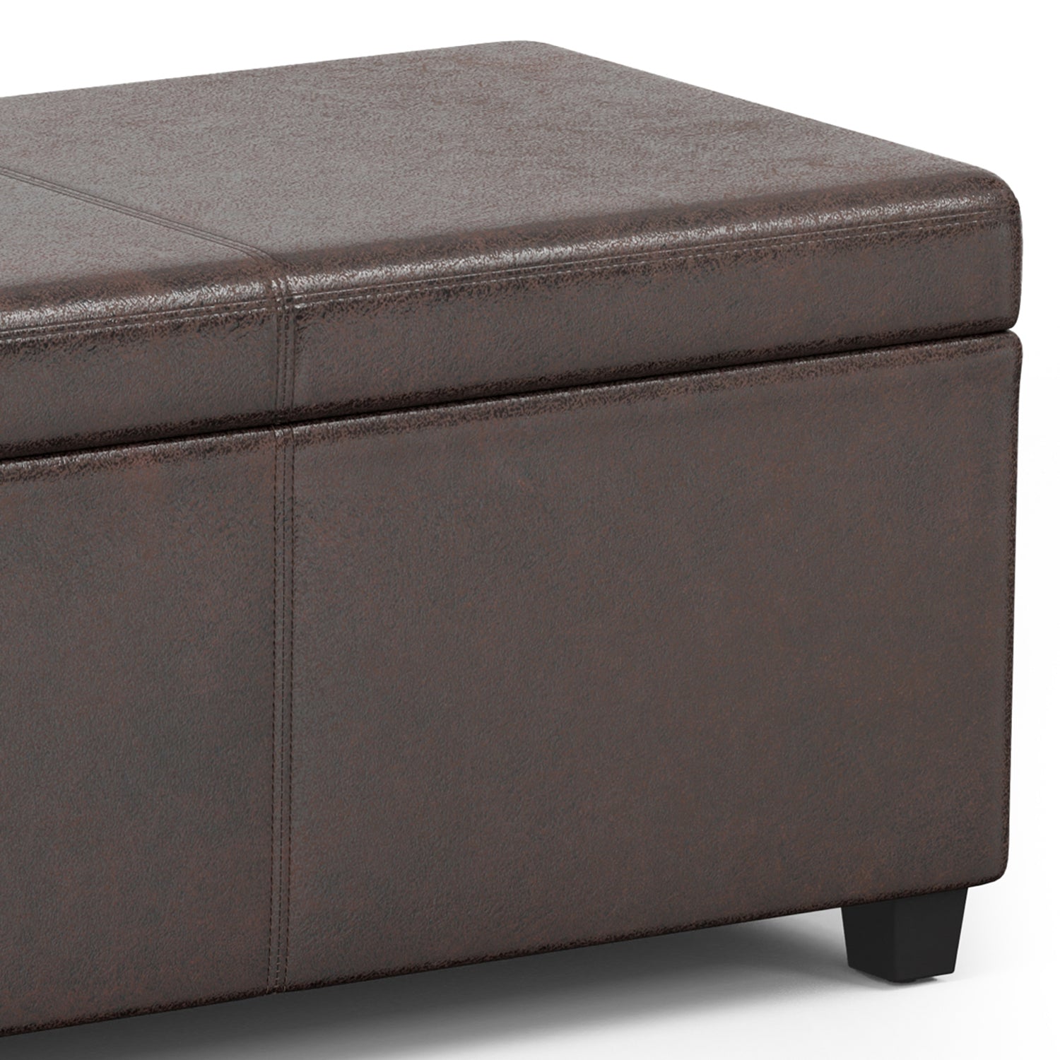 Avalon 54 Inch Wide Extra Large Storage Ottoman Bench