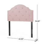 Tufted Upholstered Headboard Twin Size