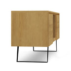 Lowry 63 Inch Wide Solid Wood TV Stand