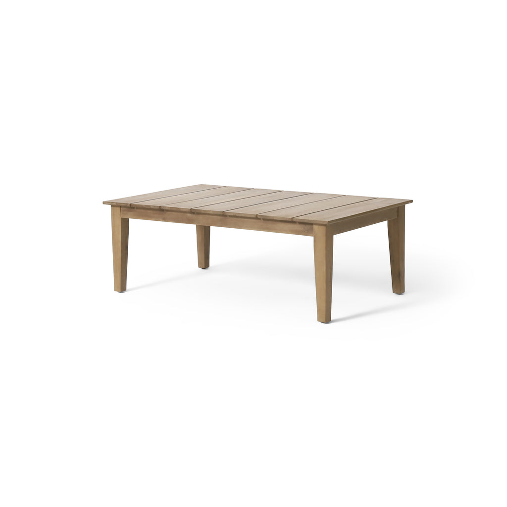 Acacia Wood Outdoor Coffee Table