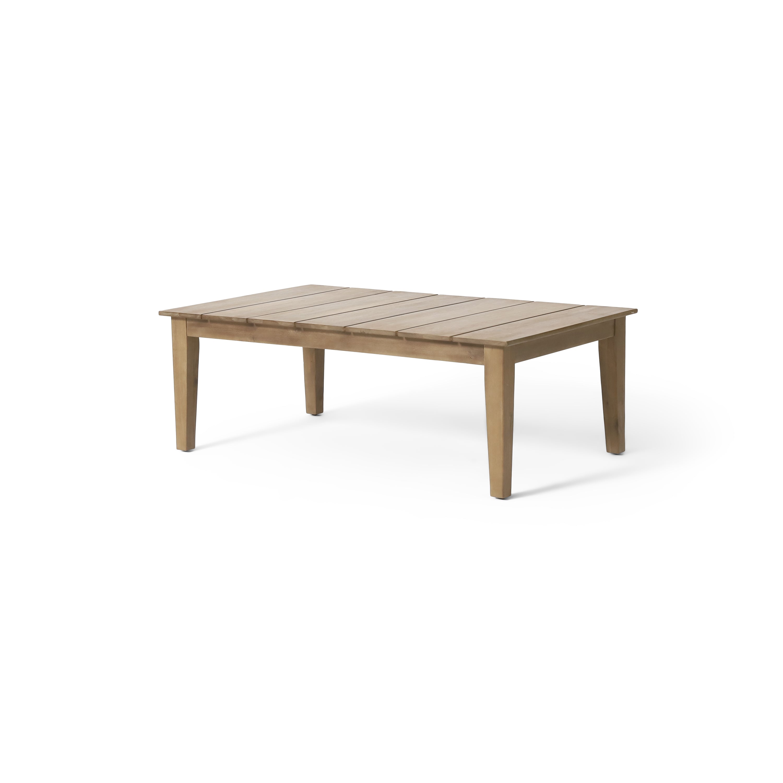 Acacia Wood Outdoor Coffee Table