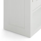 Acadian 24 Inch Wide Solid Wood Double Door Wall Cabinet