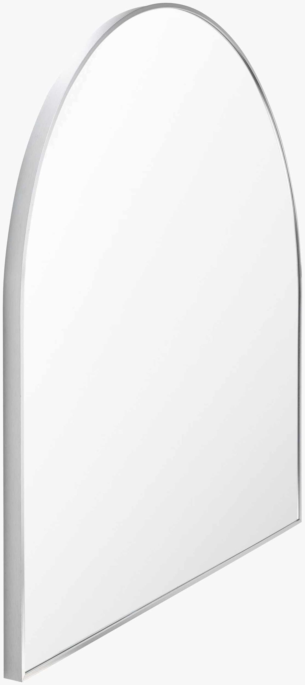 Brembilla Silver Gray Contemporary Mirror