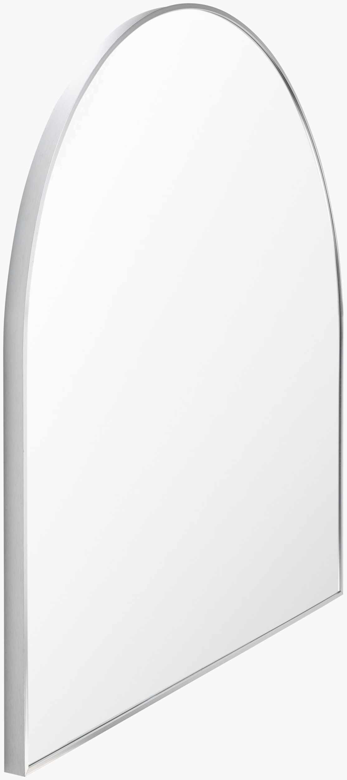 Brembilla Silver Gray Contemporary Mirror