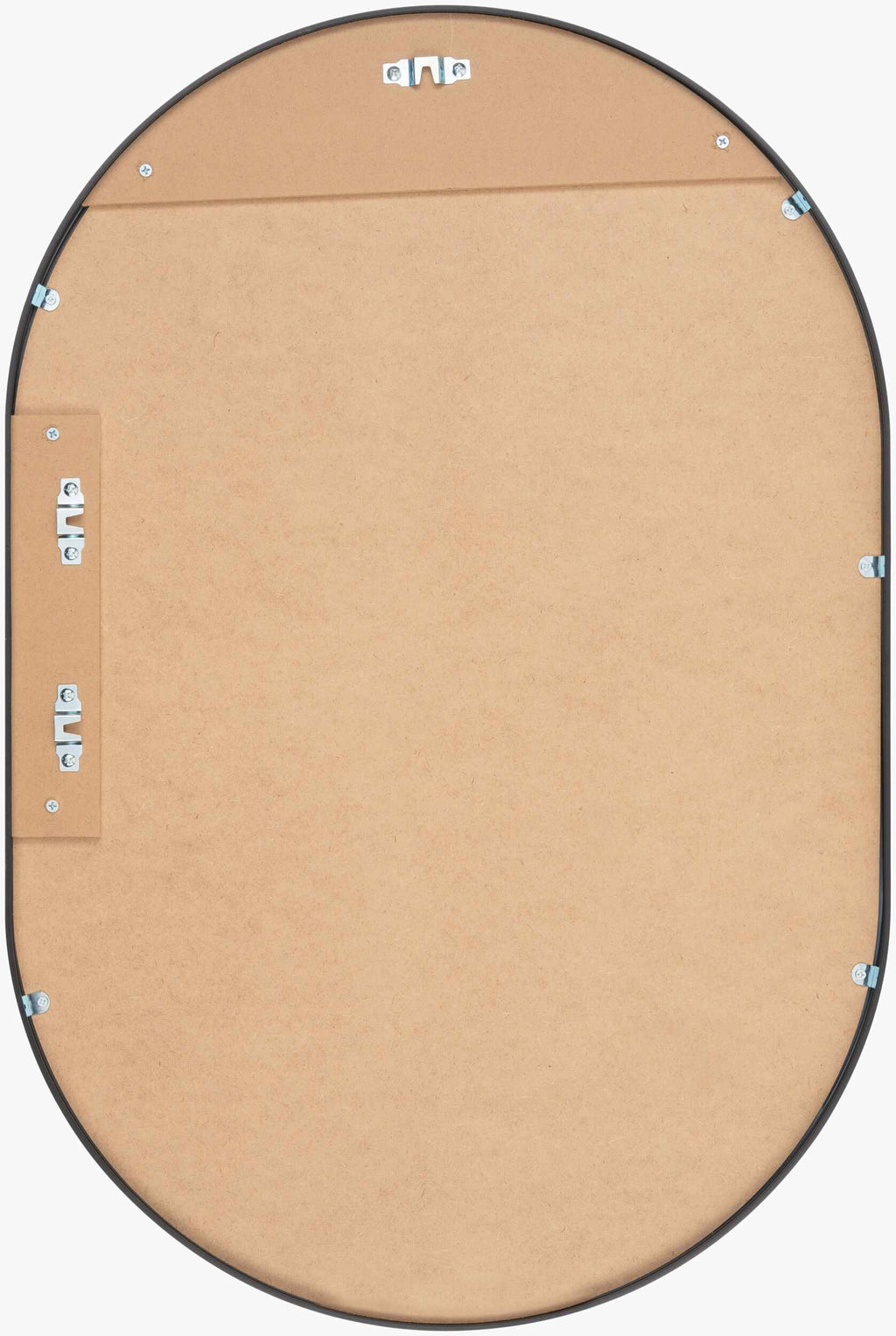 Hagenburg Black Iron Frame Mirror