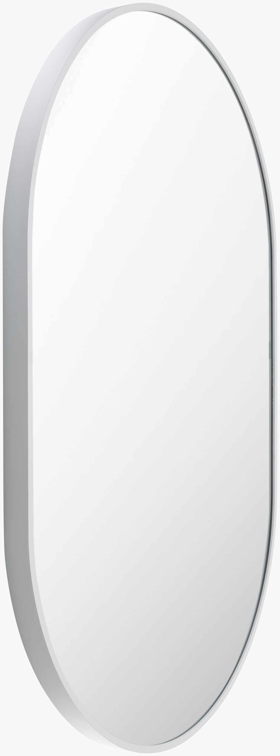 Hagenburg White Iron Frame Mirror