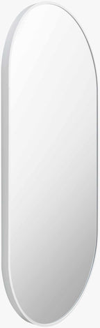 Hagenburg White Iron Frame Mirror