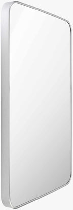 Sustinente Silver Gray Carved Mirror