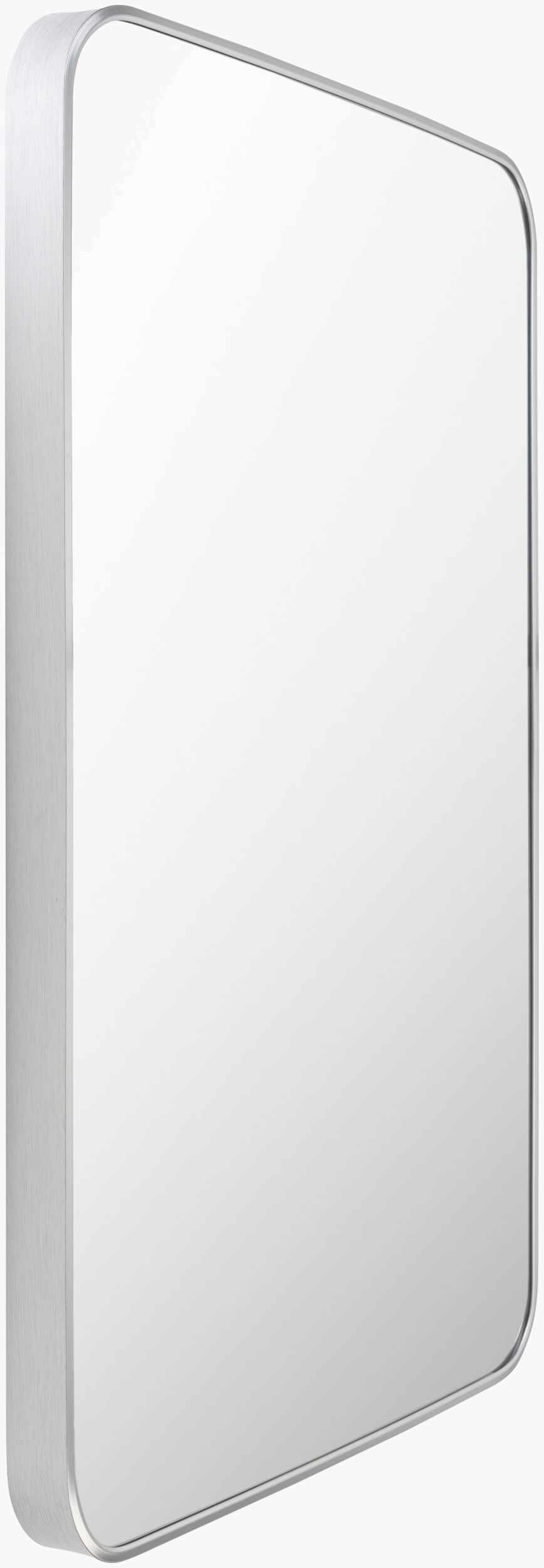 Sustinente Silver Gray Carved Mirror