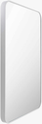 Sustinente White Carved Mirror - Clearance