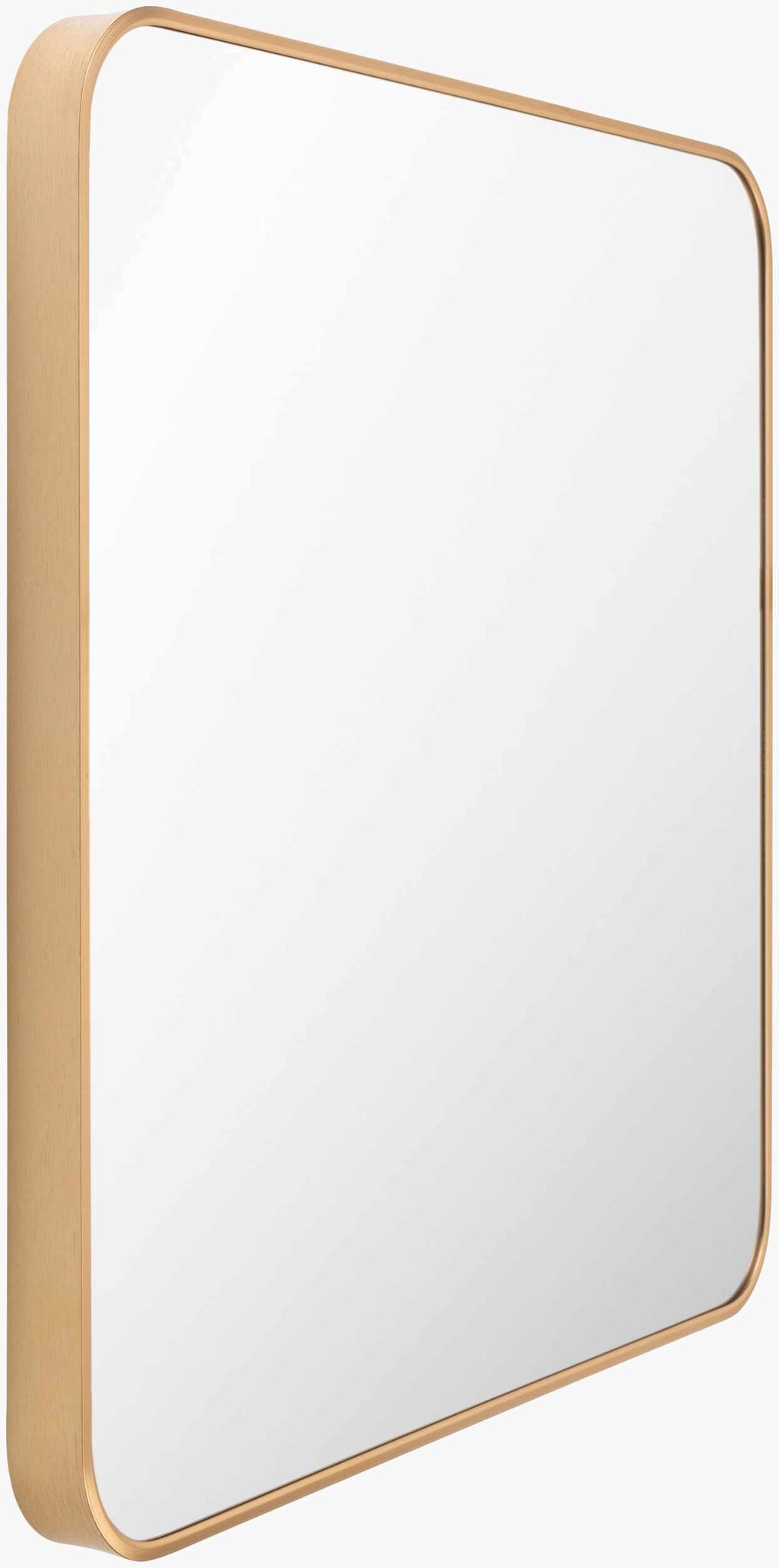 Ockenfels Modern Arched Gold Wall Mirror