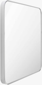 Ockenfels Modern Arched Silver Gray Wall Mirror