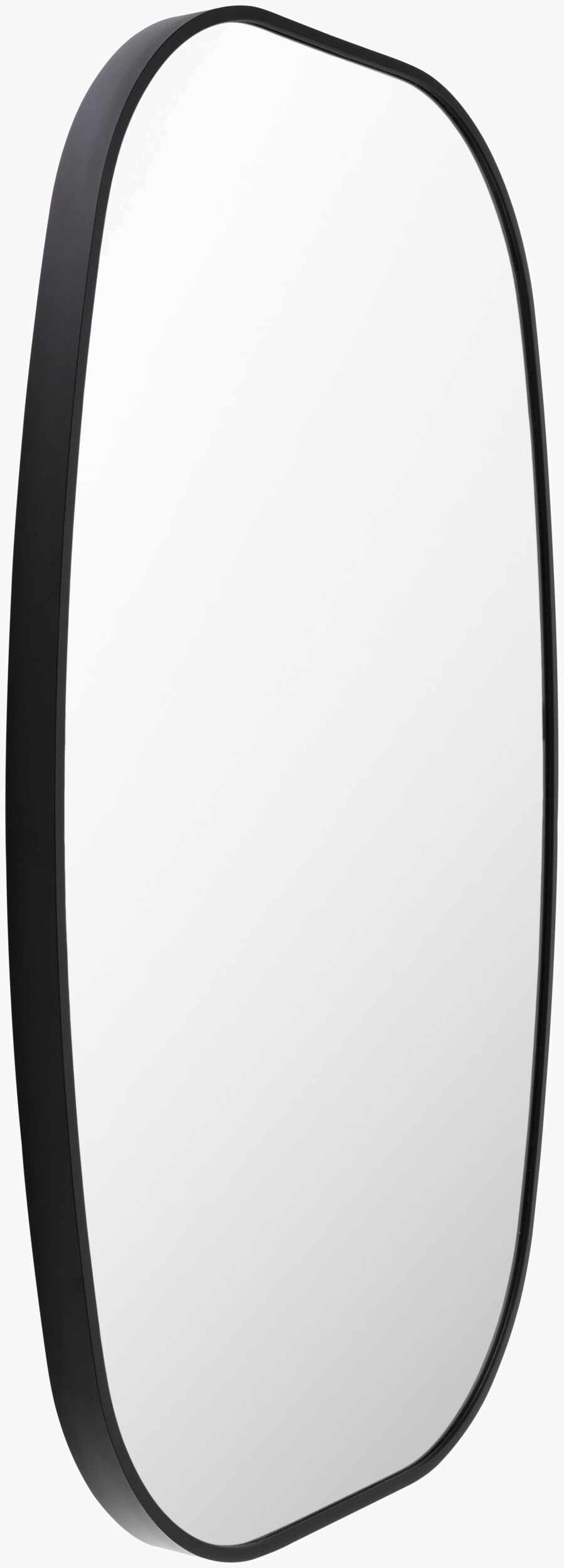 Kopparberg Black Gold Frame Round Mirror