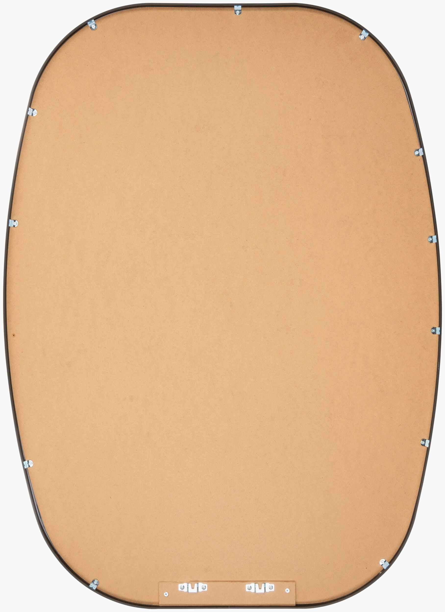 Kopparberg Black Gold Frame Round Mirror