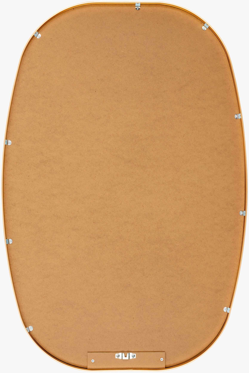 Kopparberg Gold Frame Round Mirror