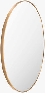Pontalina Round Gold Mirror