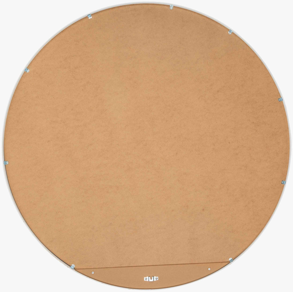 Pontalina Round White Mirror - Clearance