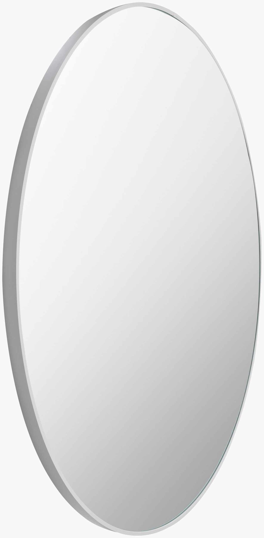 Pontalina Round White Mirror - Clearance
