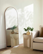 Sexbierum Dark Brown Mirror