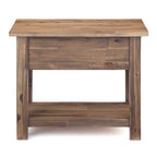 Monroe - Narrow Side Table - Rustic