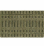 Washable Wool Rug - Green - Clearance