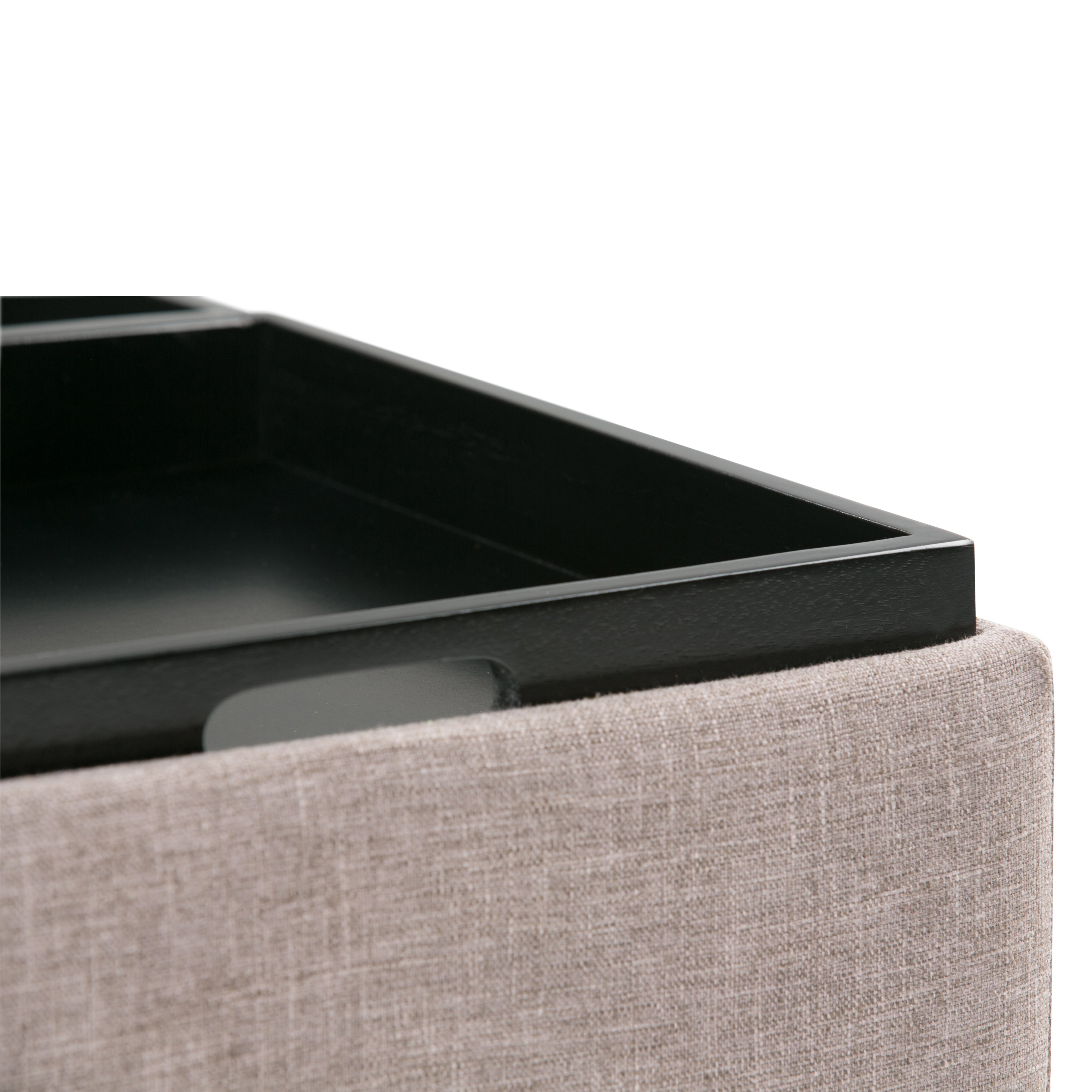 Avalon Square Coffee Table Storage Ottoman