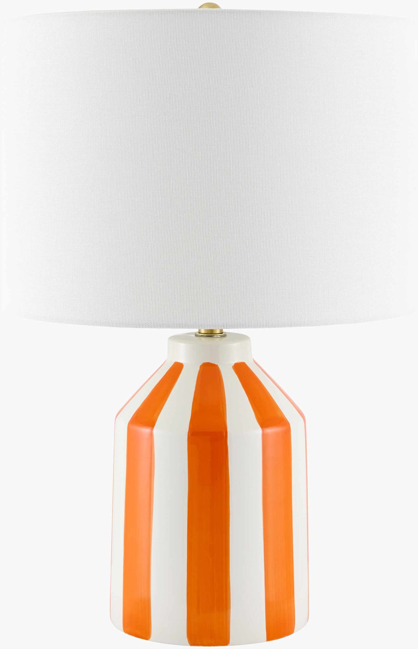 Isbergues Orange Table Lamp