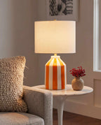 Isbergues Orange Table Lamp