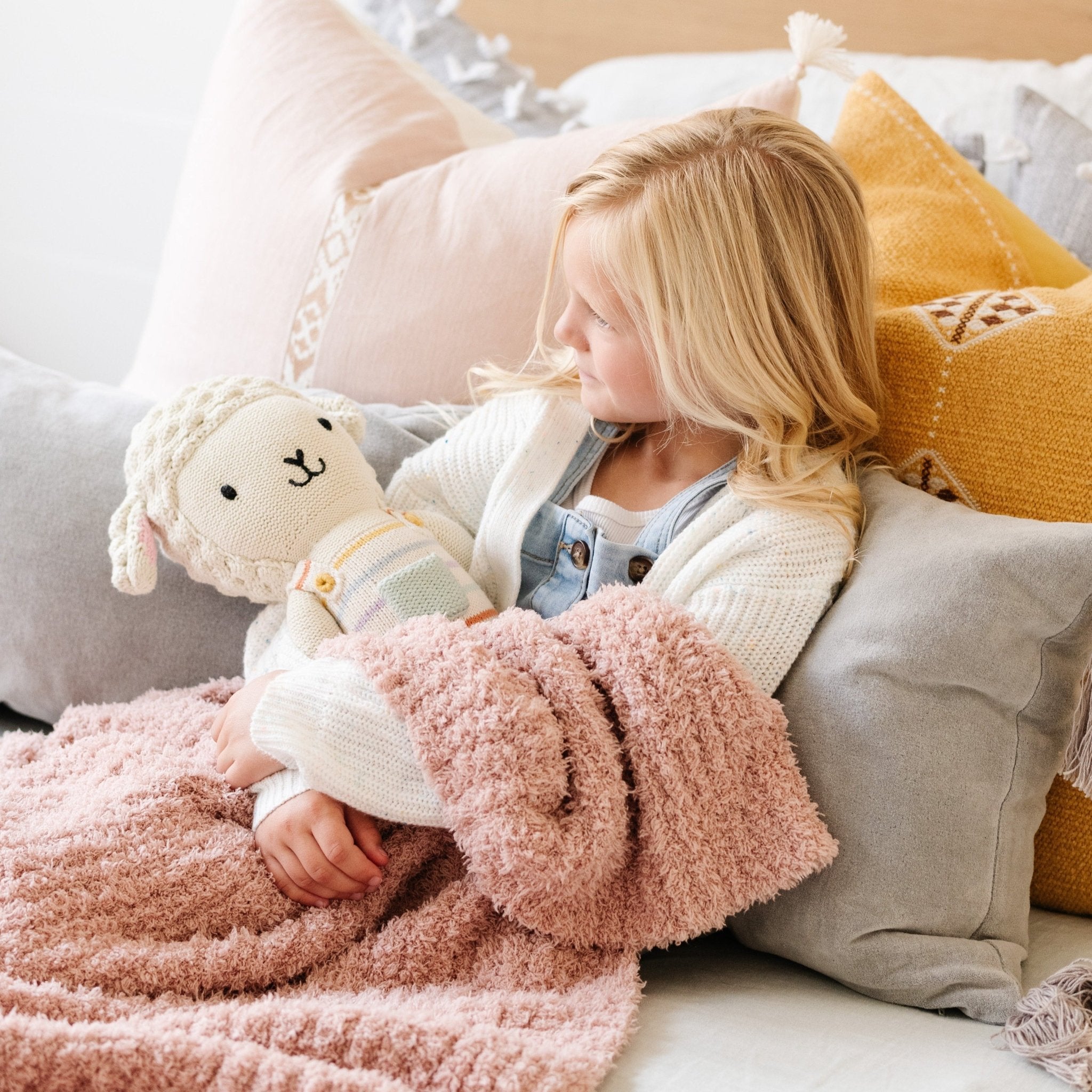 Ribbed Bamboni® Toddler Blanket