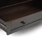 Warm Shaker 36 Inch Wide Solid Wood Square Coffee Table