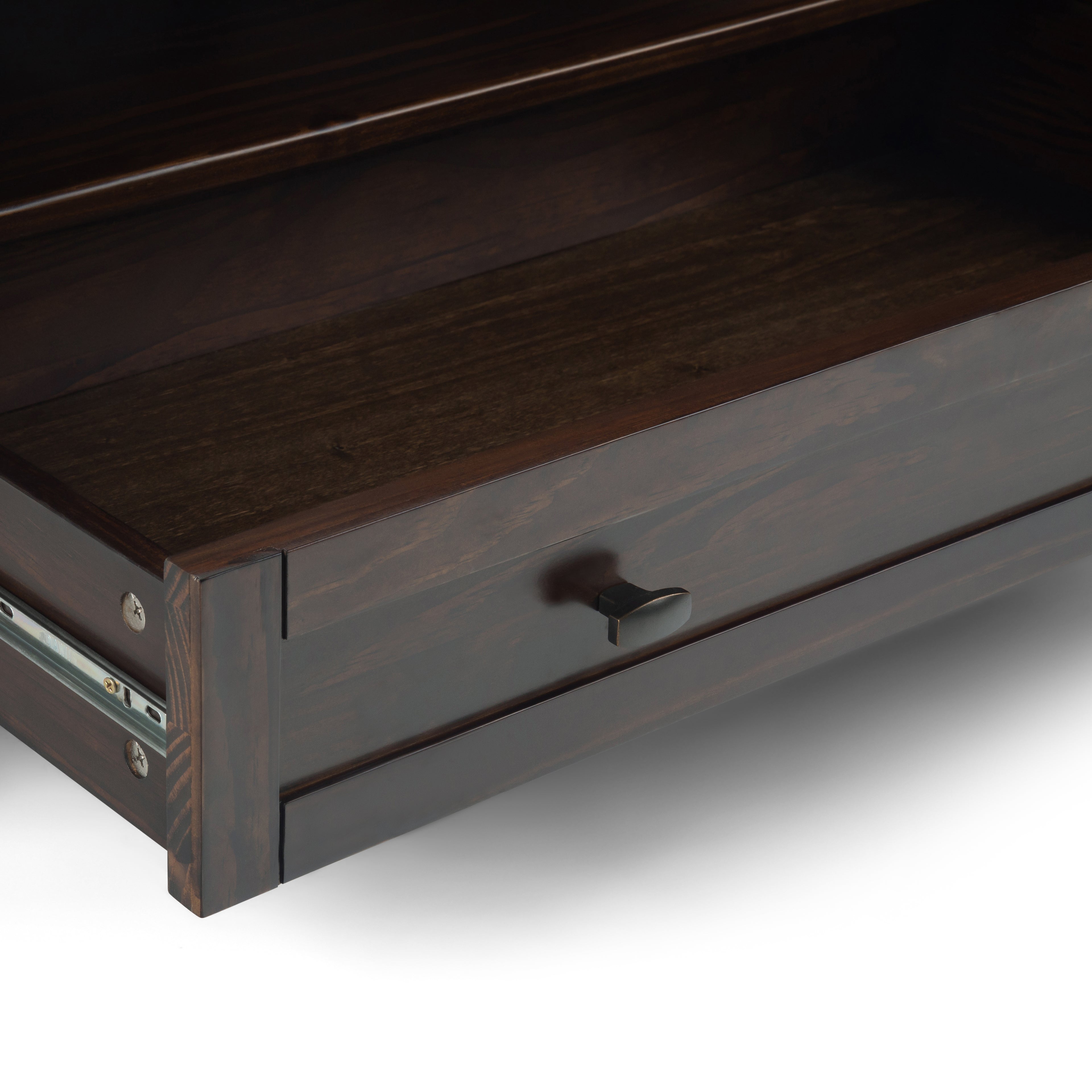 Warm Shaker 36 Inch Wide Solid Wood Square Coffee Table