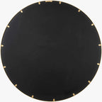 Guindarohan Gold Frame Round Mirror