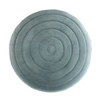 Vivienne Round Pouf - Turquoise