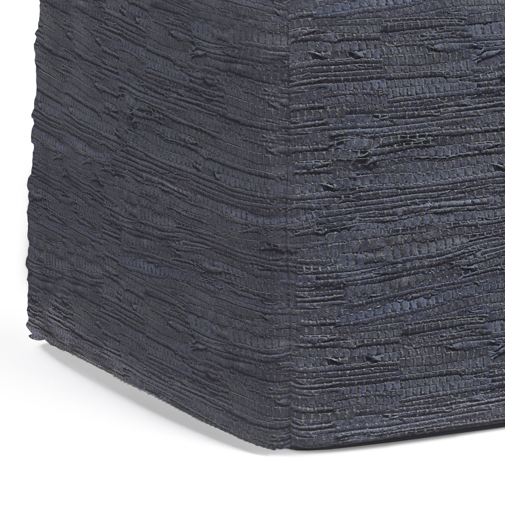 Fredrik 18 Inch Wide Square Pouf