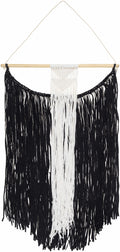 Rosebank Boho Black and White Wall Hanging - Clearance