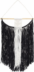 Rosebank Boho Black and White Wall Hanging - Clearance