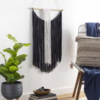 Rosebank Boho Black and White Wall Hanging - Clearance