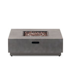 Square Iron Fire Pit - 50,000 BTU