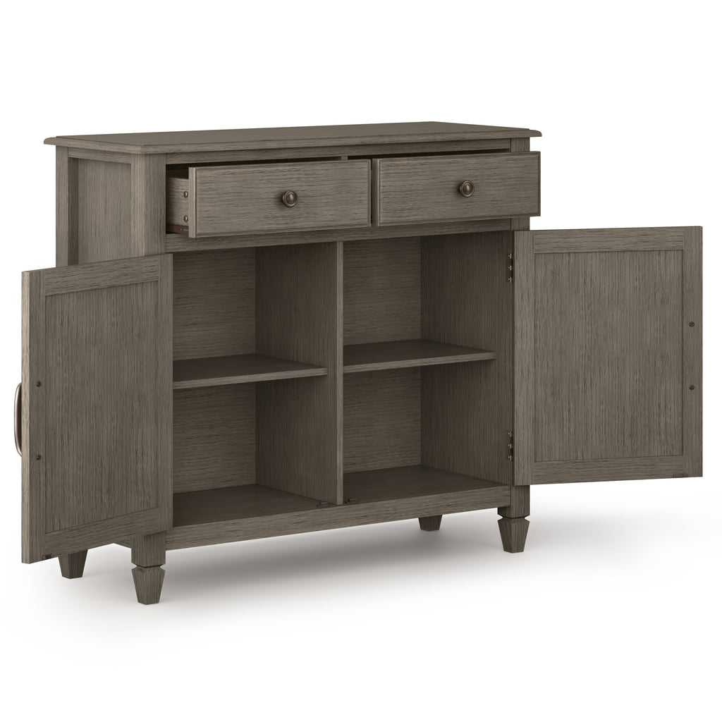 Connaught Solid Wood Entryway Storage Cabinet in Farmhouse
