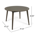 Stamford 47 Acacia Wood Outdoor Dining Table