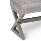 Salinger Large Ottoman Bench - Distressed