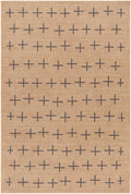 Haimi Black Washable Jutely Rug - Clearance