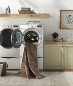 Haimi Black Washable Jutely Rug - Clearance