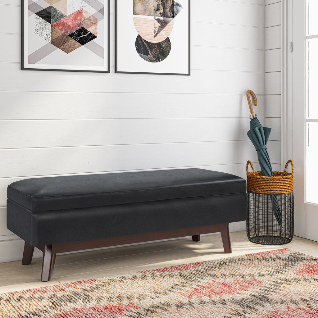 Owen 48 Inch Wide Rectangular Storage Ottoman
