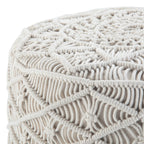 Coates 18 Inch Wide Round Pouf