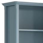 Amherst 30 Inch Solid Wood 5 Shelf Bookcase in French