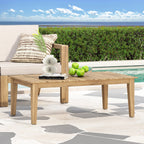 Acacia Wood Outdoor Coffee Table